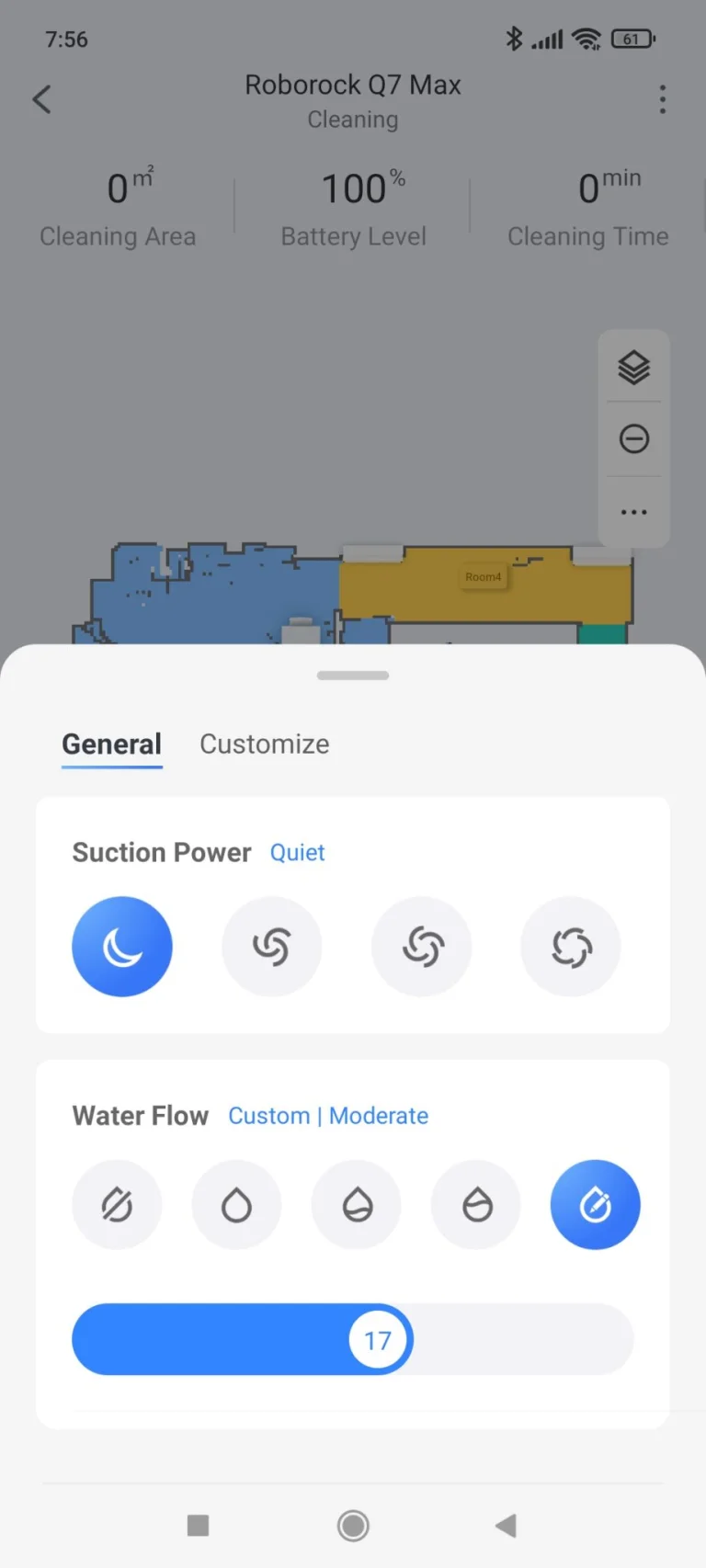 Prueba 7 del aspirador autovaciable Roborock Q65 Max+