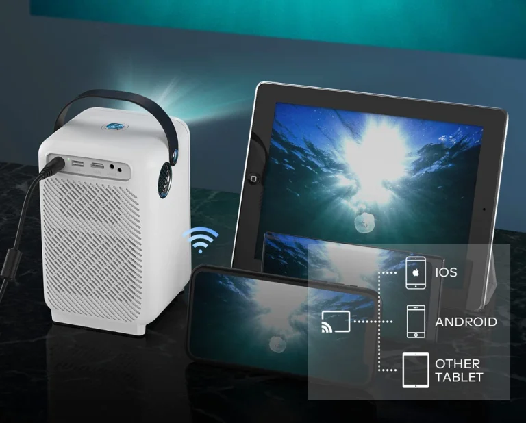 Ajándék táskával és vászonnal kapható a Pixthink projektor 3