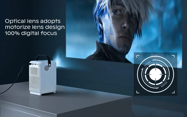 Ajándék táskával és vászonnal kapható a Pixthink projektor 4