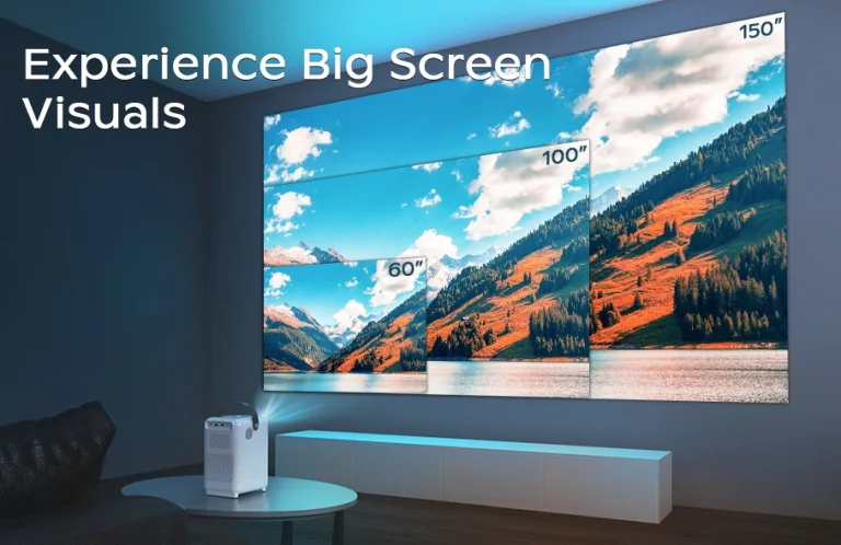 Ajándék táskával és vászonnal kapható a Pixthink projektor 6