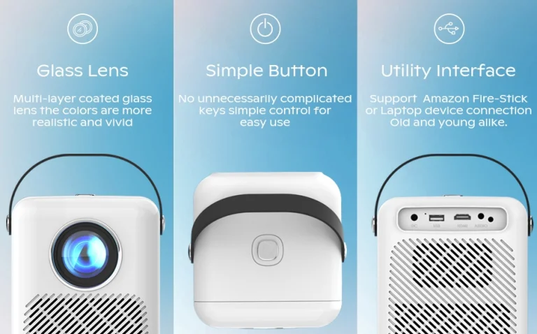 Ajándék táskával és vászonnal kapható a Pixthink projektor 7