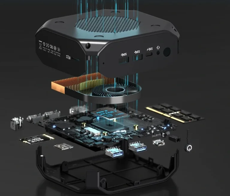 Ryzen 7-es mini PC-t csinált a GMKTEC 6