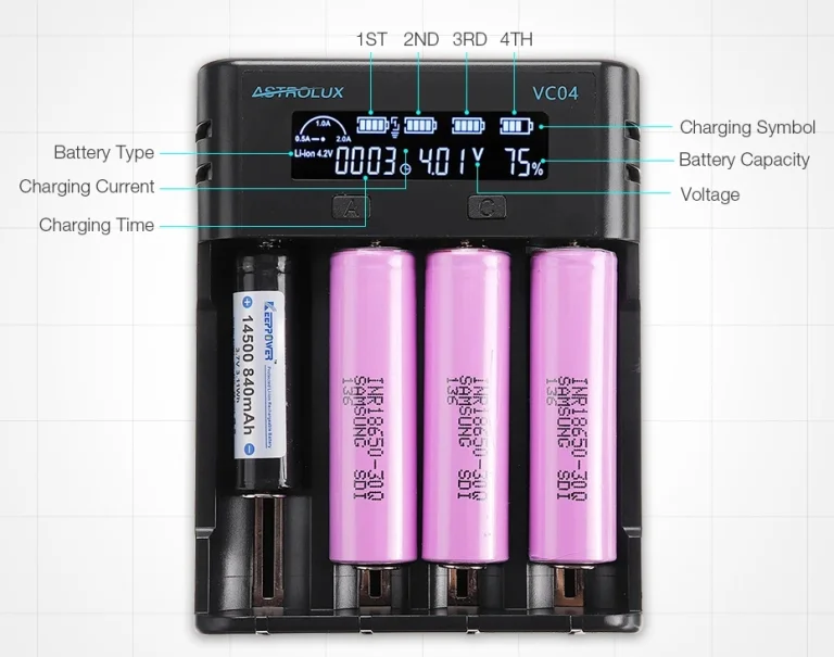 Az Astrolux VC04-gyel szinte minden aksi tölthető 5
