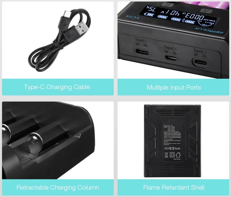 Az Astrolux VC04-gyel szinte minden aksi tölthető 6