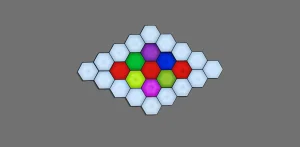 Korlátlanul bővíthető RGB-s hatszöglámpák akciósan a BG-n