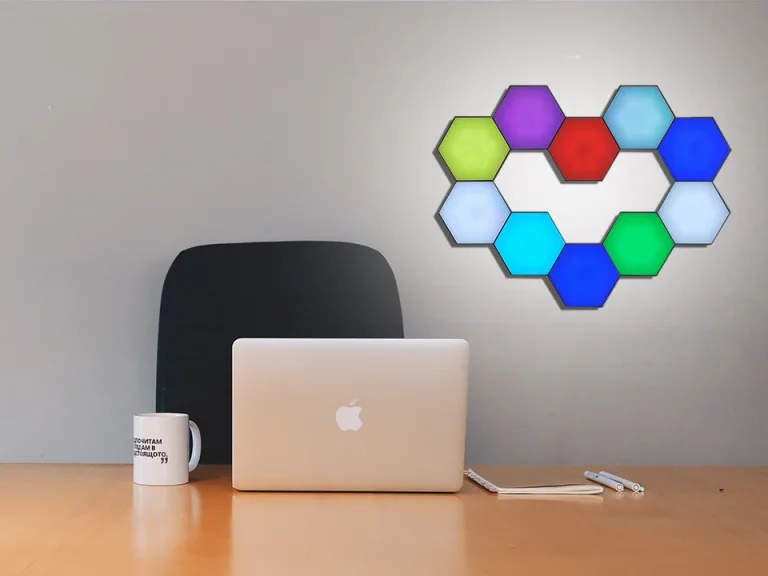 Korlátlanul bővíthető RGB-s hatszöglámpák akciósan a BG-n 4