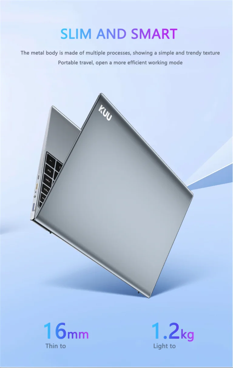 Két KUU Yoobook laptop is jó áron rendelhető 16