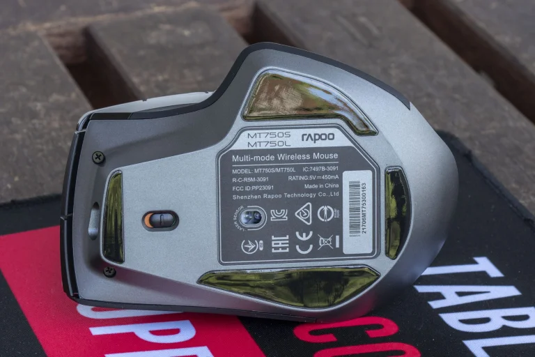Rapoo MT750L vezeték nélküli egér teszt 16