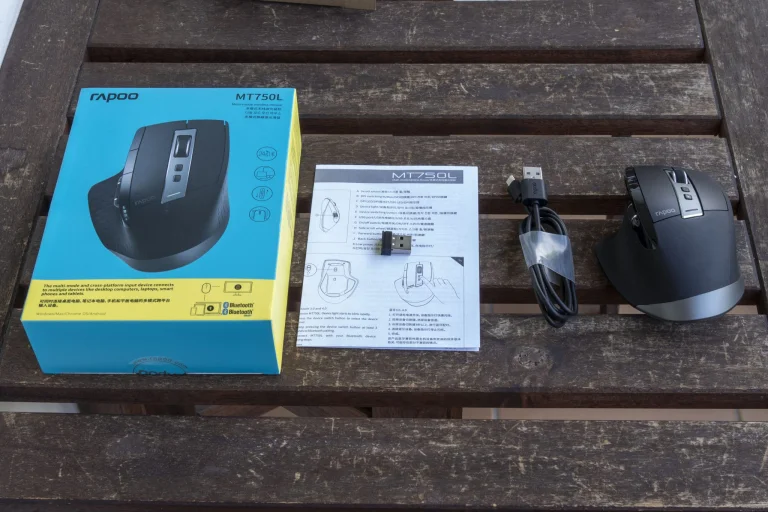 Rapoo MT750L vezeték nélküli egér teszt 3