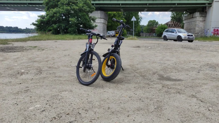 LAOTIE FT100 elektromos kerékpár teszt 54