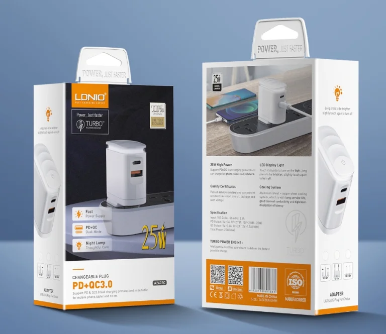 Több funkcióval is rendelkezik az LDNIO 25 wattos töltője 9