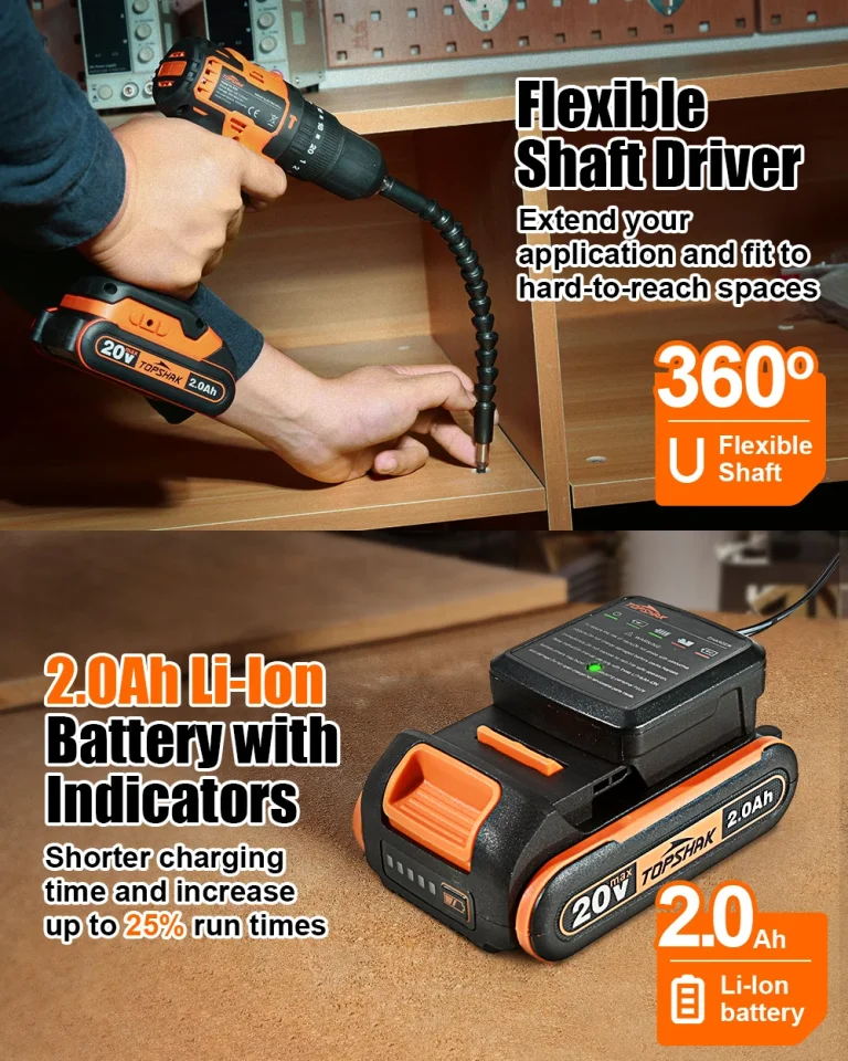 Brushless akkus fúrógép 11800 Ft-ért a Topshaktól 5