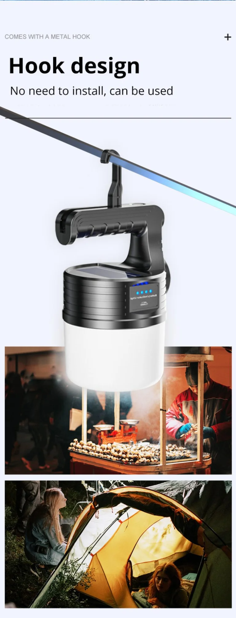 Napelemes kempinglámpát rendelhettek olcsón a Bikighttól 5