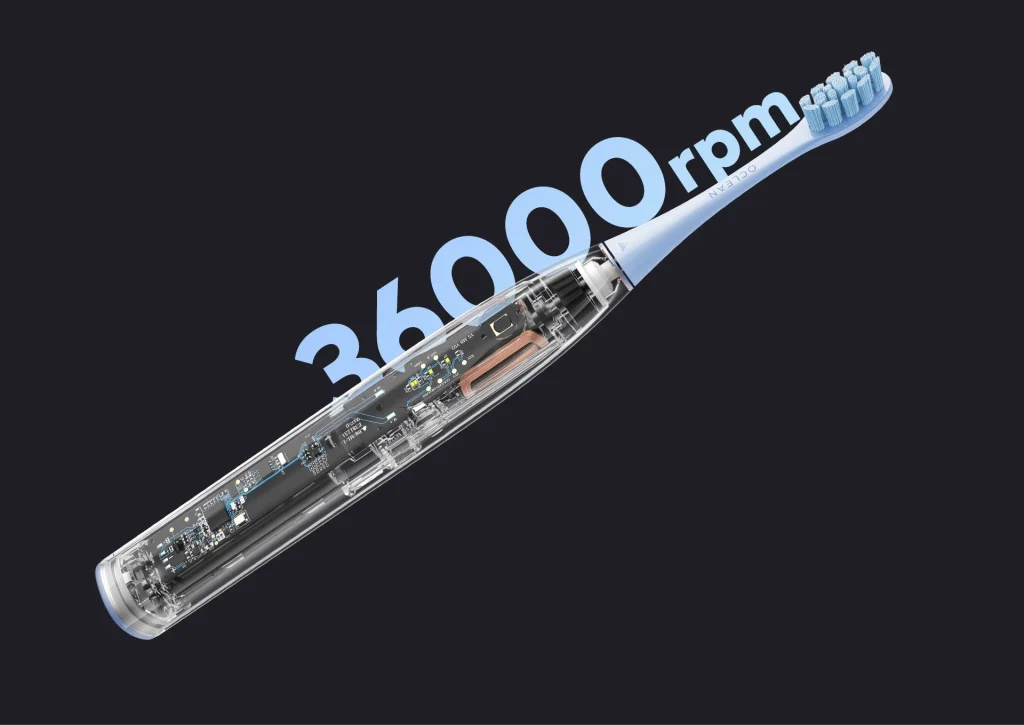 Oclean F1 elektromos fogkefe, 4 pótfejjel, akciós áron 1