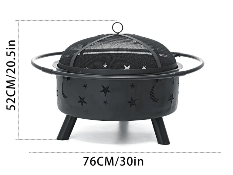 Nagy találmány a kerti mobiltűzrakó, amin grillezhetünk is 6