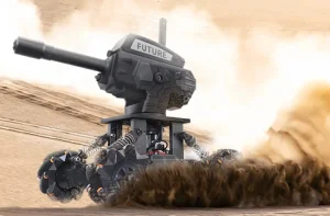 Vízibombát kilövő távirányítós tank akcióban a Banggoodon