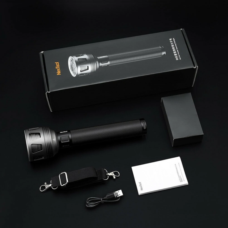 A legerősebb Nextool zseblámpa 3600 lument tud 8