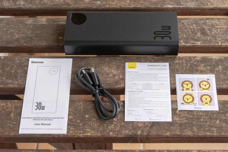 Baseus Adaman power bank teszt 3