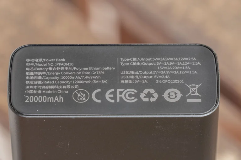 Baseus Adaman power bank teszt 7