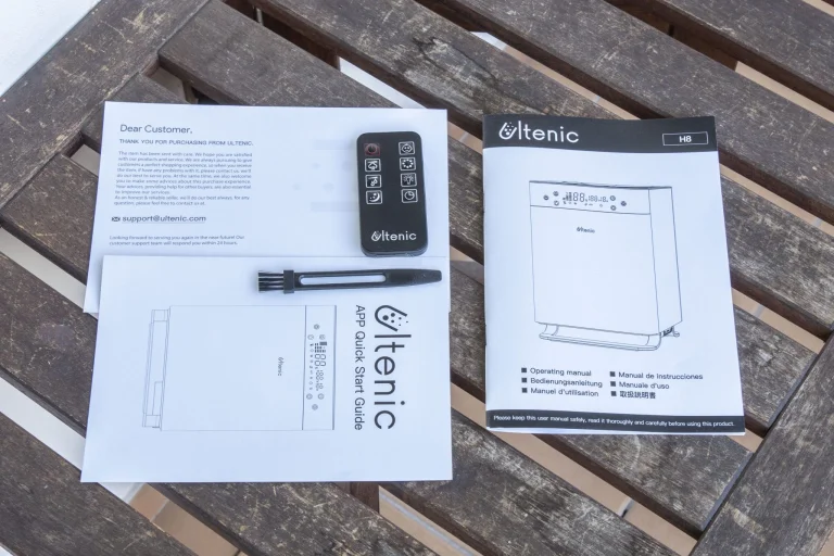 Ultenic H8 ultrahangos párásító teszt 12