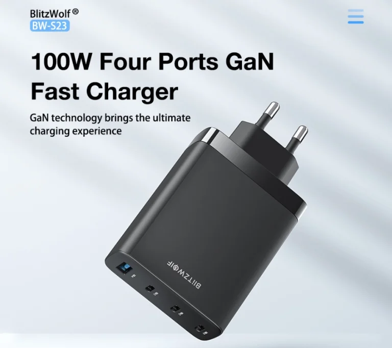 100 W-os, brutálisan erős töltő jelent meg a BlitzWolftól 2