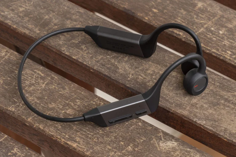 AirAux AA-BTS7 csontrezgéses fülhallgató teszt 6