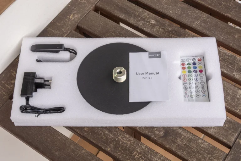 BlitzWolf BW-FL1 LED hangulatvilágítás teszt 4