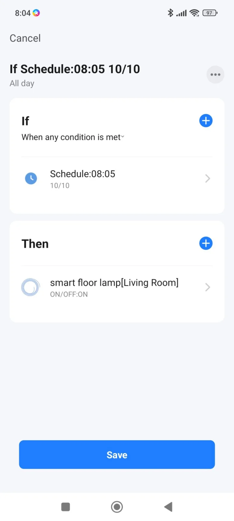BlitzWolf BW-FL1 LED hangulatvilágítás teszt 18