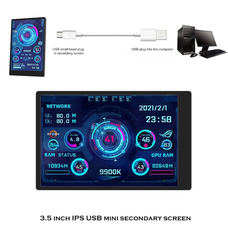 PC kijelző hardver paraméterek megjelenítésére 4