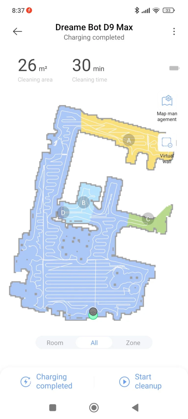 Dreame D9 Max robotporszívó teszt 25