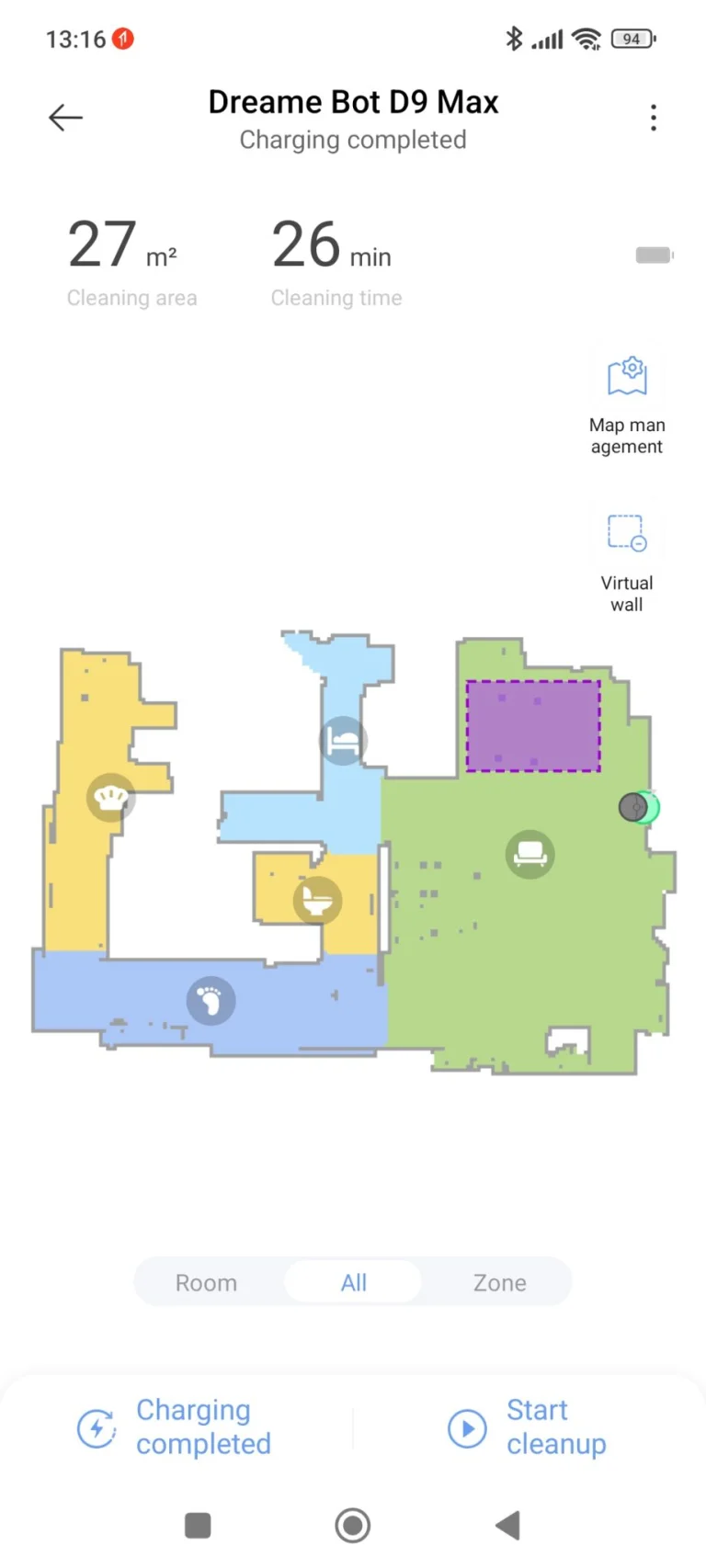 Dreame D9 Max robotporszívó teszt 35