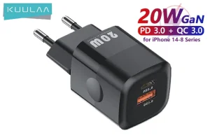 Gombokért vihető a KUULAA 20 wattos PD töltő