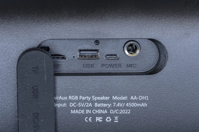 AirAux AA-DH1 boombox teszt 8