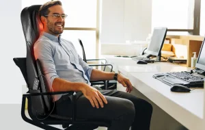 A Binecer eszköze lényegében egy olcsó masszázsfotel