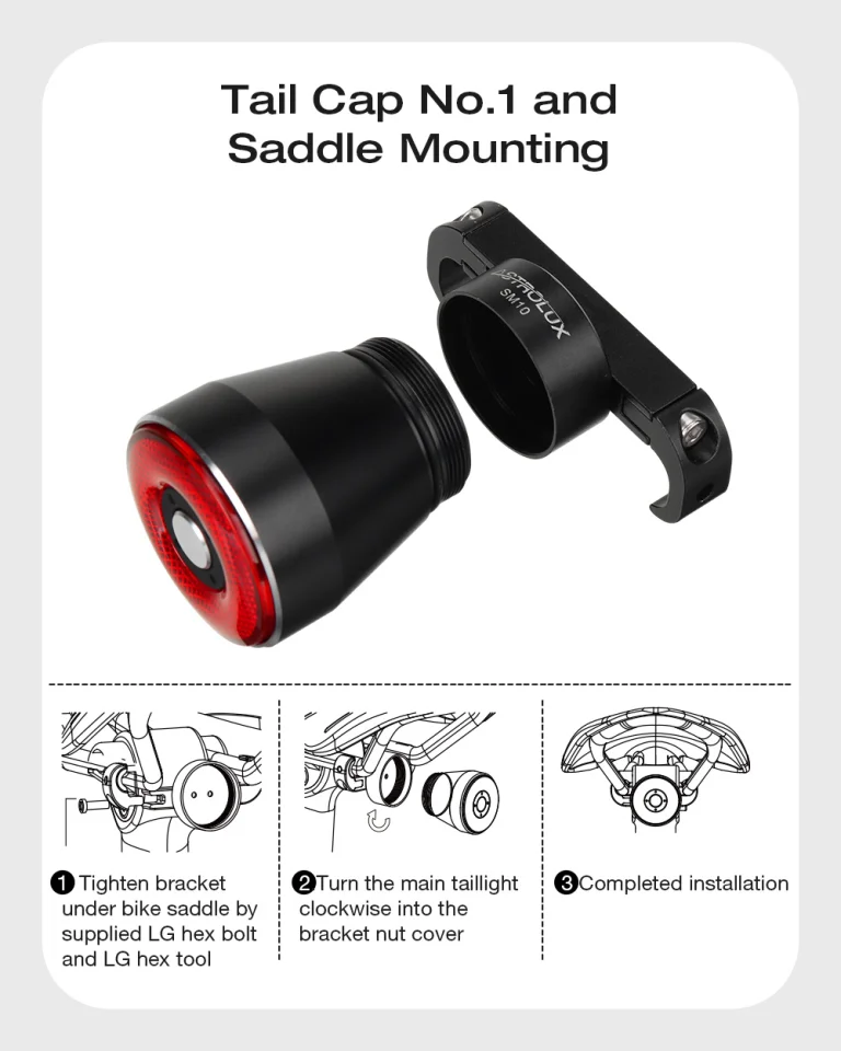 Az Astrolux BL03 kerékpárlámpa szett is kuponozható 14