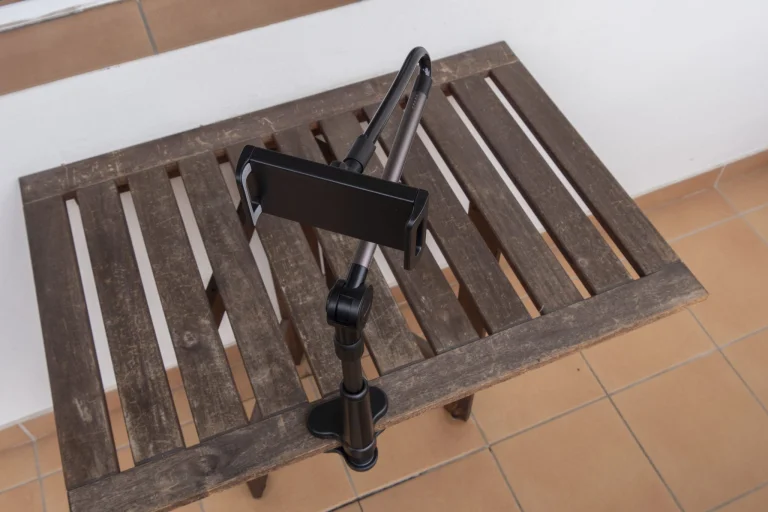 BlitzWolf BW-TS8 telefon- és tablettartó állvány teszt 4