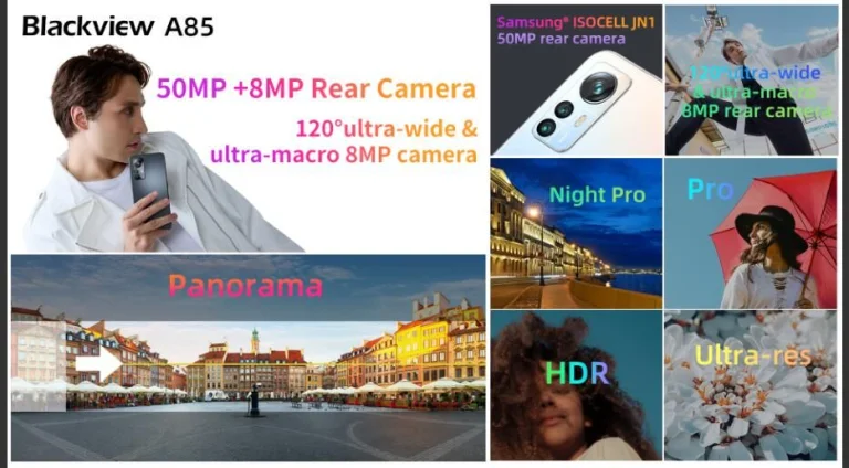 Kiderültek a Blackview A85 okostelefon részletei 6