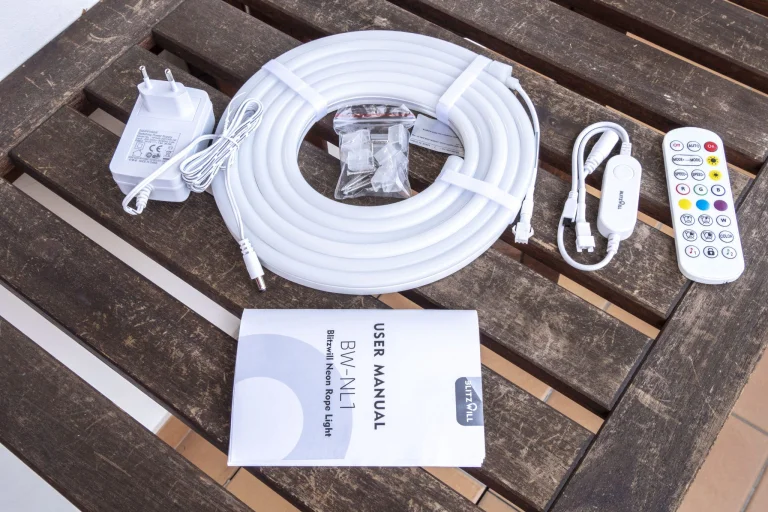 BlitzWill BW-NL1 flexibilis LED-szalag teszt 9