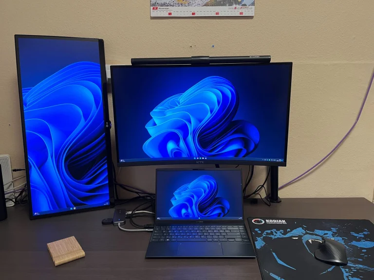 KTC H27S17 hajlított monitor teszt 11