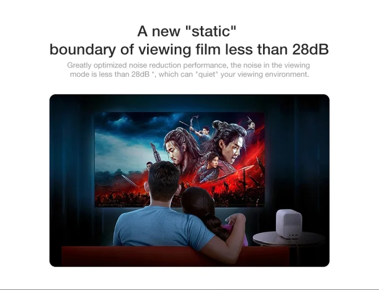 A hazainál 50 ezerrel olcsóbb a Xiaomi kompakt projektor 7