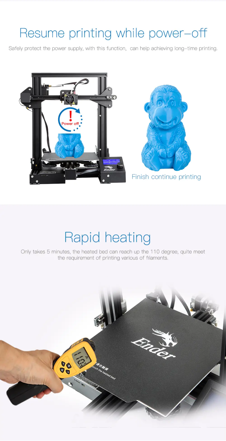 Creality Ender 3-Pro 3D nyomtató olcsón 2