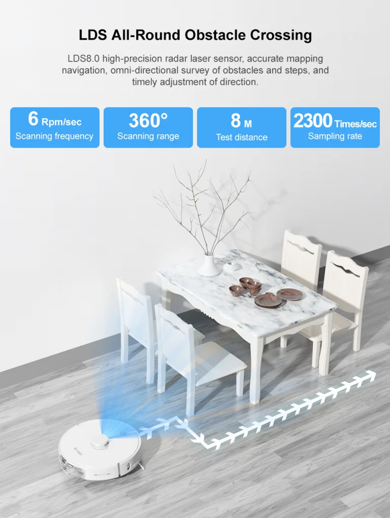 Arnagar S8 robotporszívó nagy tudással, igazán jó áron 6