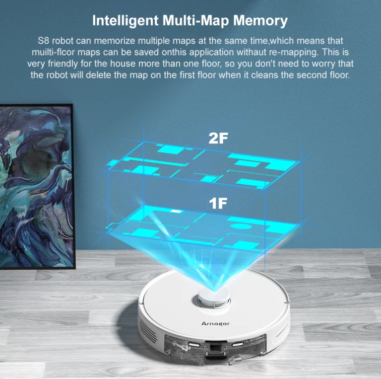 Arnagar S8 robotporszívó nagy tudással, igazán jó áron 7