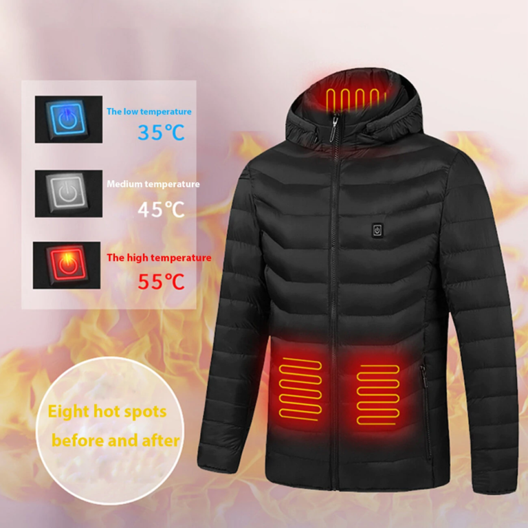 Nem lehet fázni egy fűthető kabátban 5