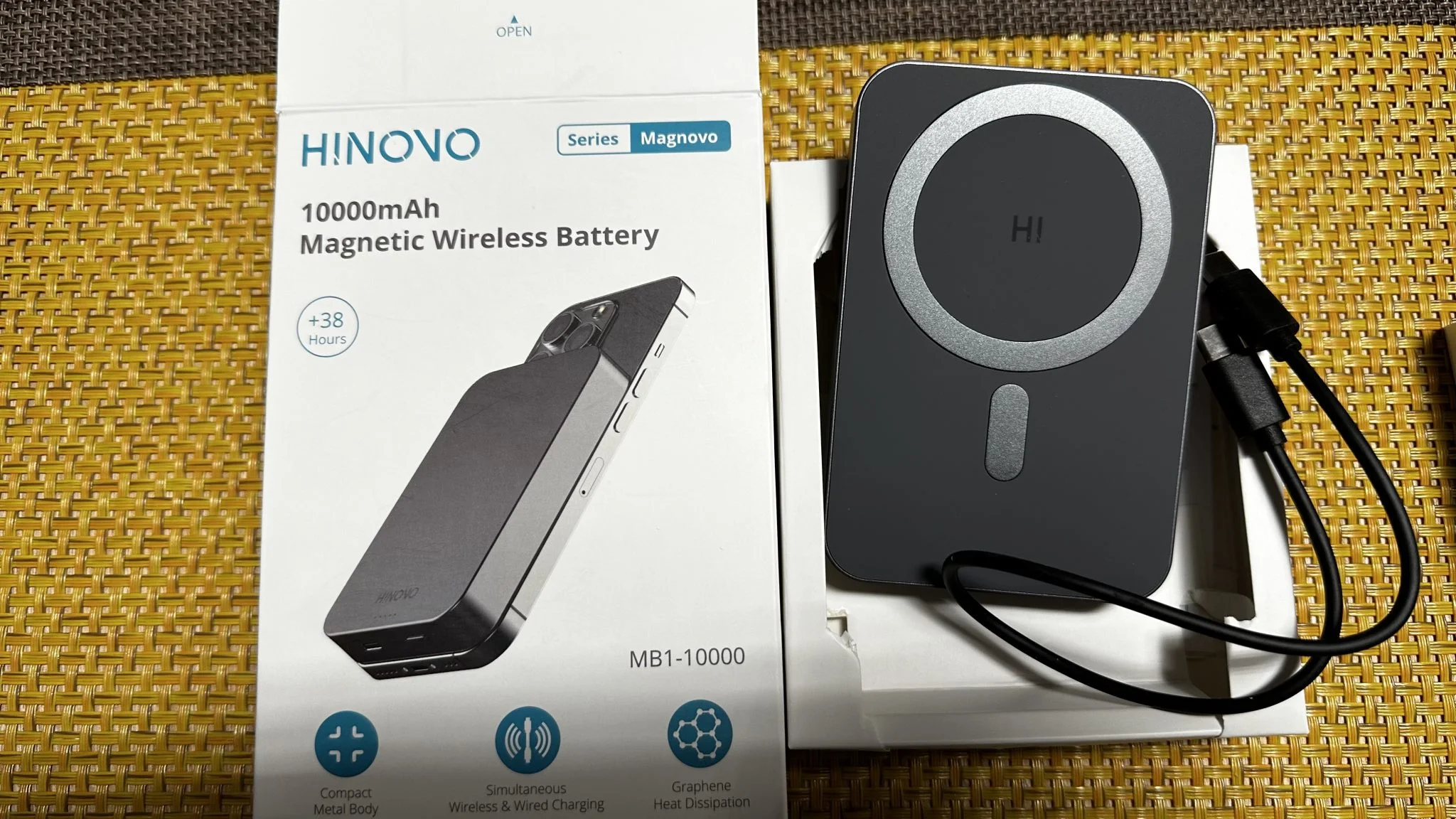 Hinovo Magsafe power bank