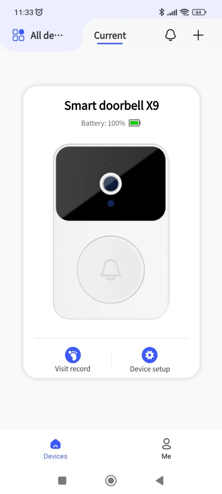 KERUI KR-X9 ajtócsengő teszt 11