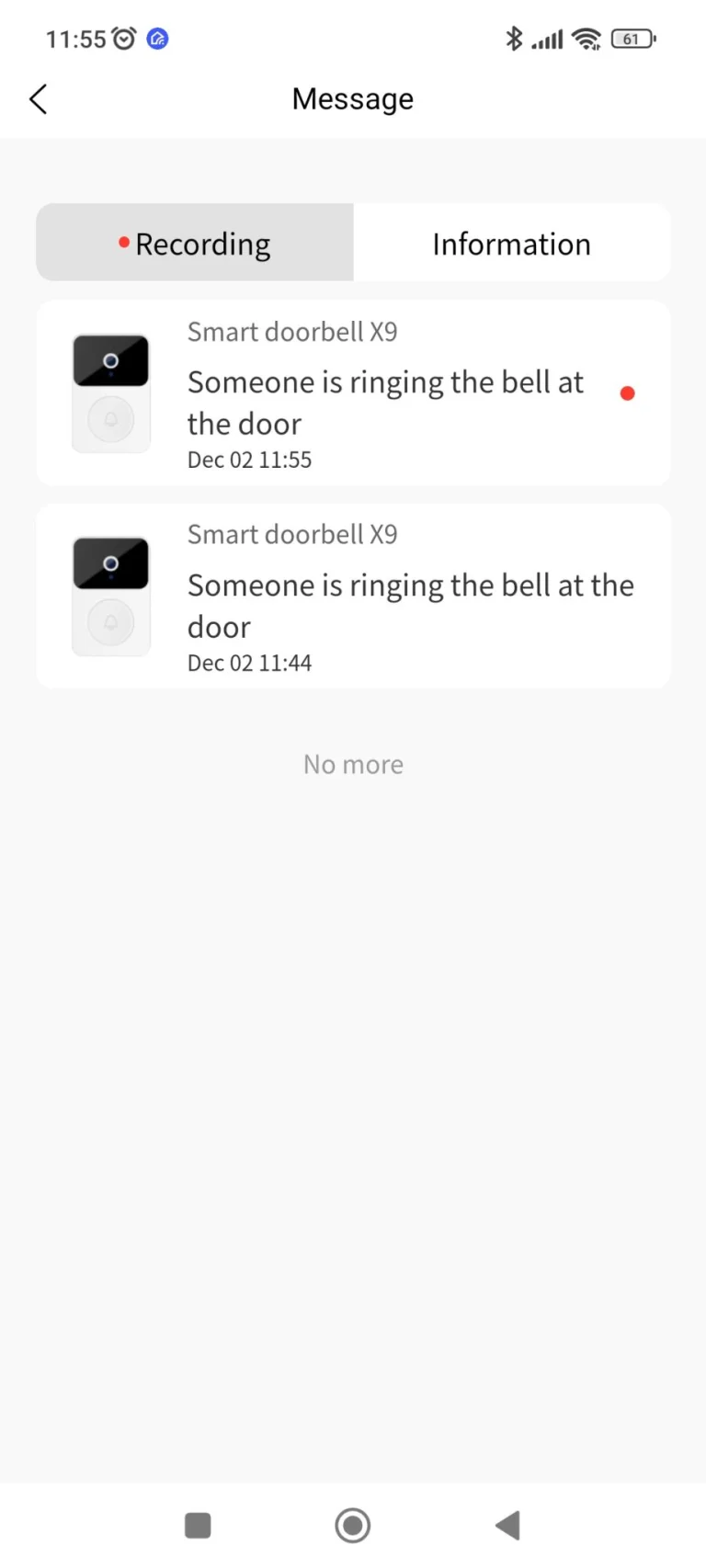 KERUI KR-X9 ajtócsengő teszt 19