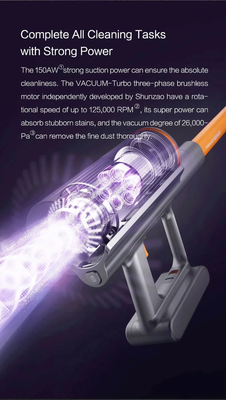 Nagyon olcsó lett a Shunzao hajszálgyilkos porszívója 6