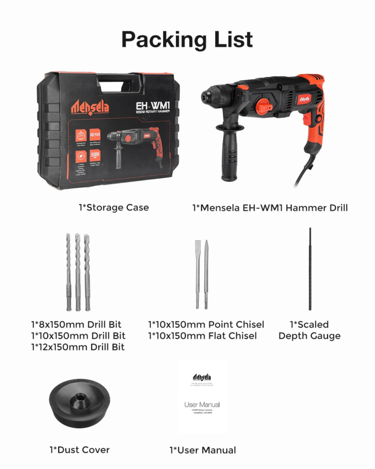 Diszkont áron kapható a Mensela fúrókalapács 9