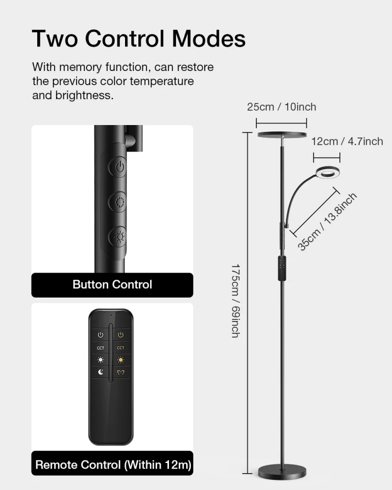 A BlitzWill állólámpája elárasztja fénnyel a szobát 7